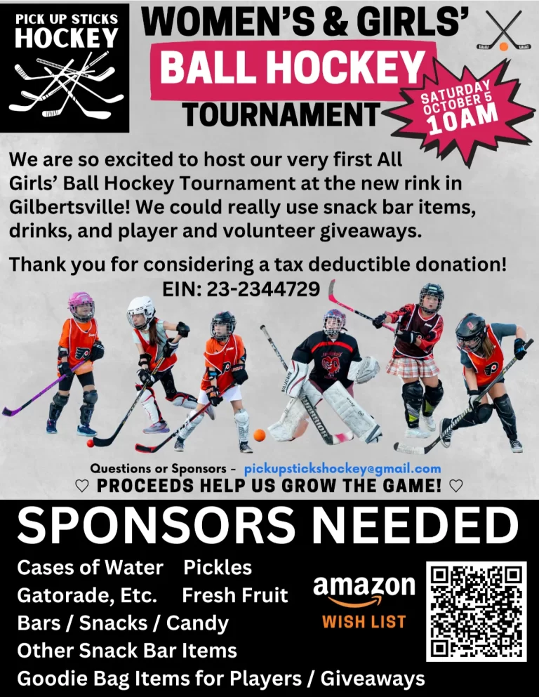 Sponsors Needed Flyer for Charity Tournament
