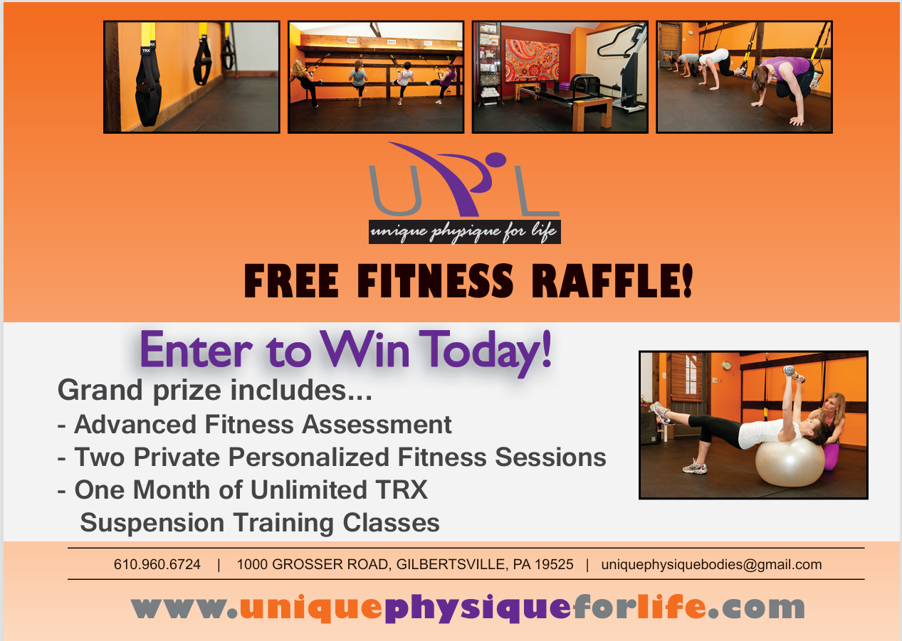 UPL TRX Suspension Training Fitness Studio Contest Flyer