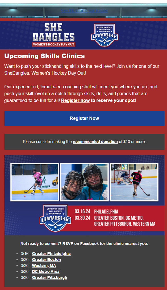UWBHF February 2024 eNewsletter