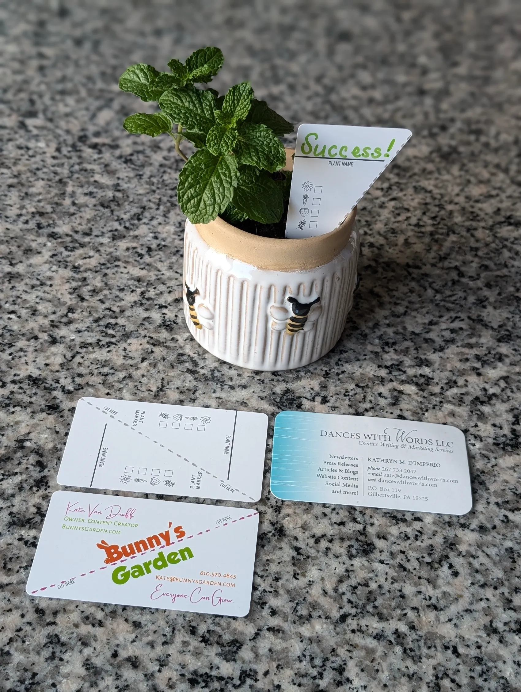 Plant Tag Business Cards and others
